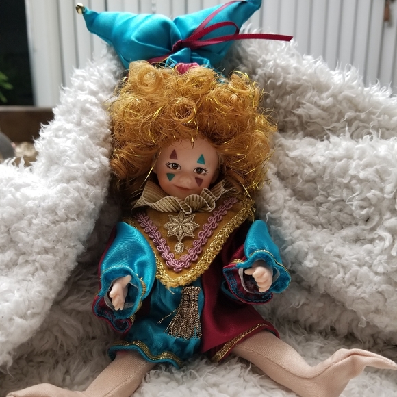 FANTASY CLOWN (HARLEQUIN) BY ARTIST ROBIN WOODS - Picture 5 of 8